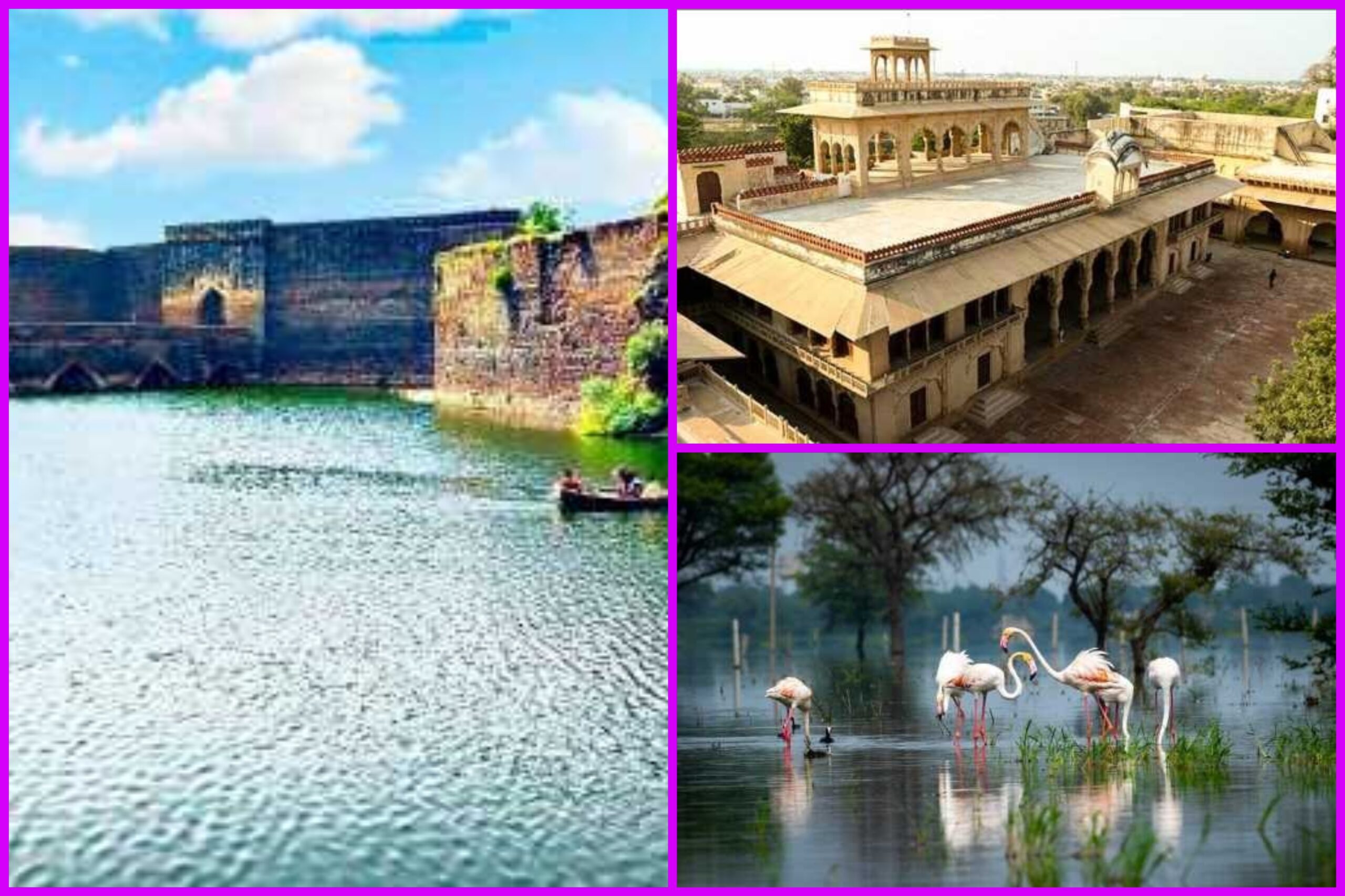 भरतपुर किला, महल और घाना पक्षी विहार की खूबसूरत तस्वीरें