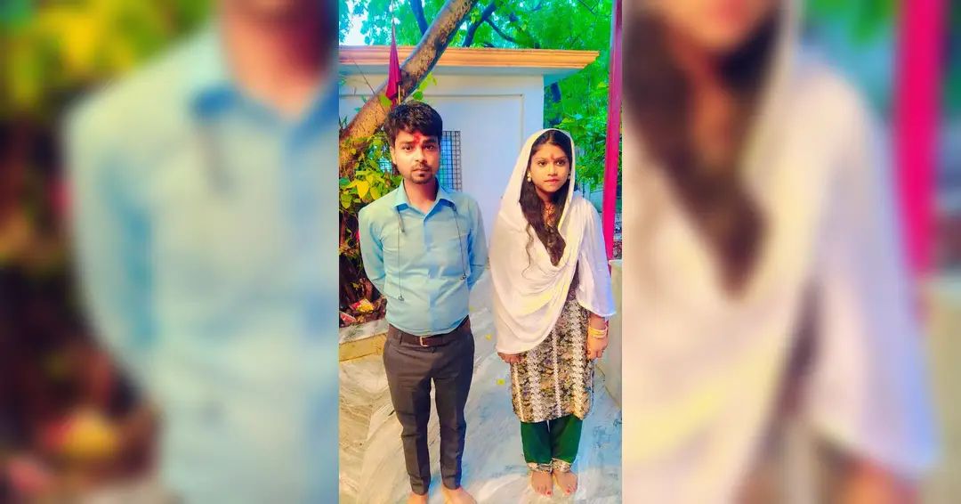बाराबंकी में दहेज विवाद के बाद प्रेमी संग खड़ी दुल्हन की तस्वीर