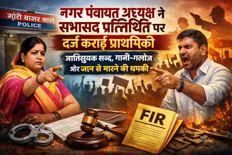 देवरिया के बैतालपुर नगर पंचायत में अध्यक्ष-सभासद विवाद पुलिस तक पहुंचा, सभासद प्रतिनिधि पर गंभीर आरोपों में प्राथमिकी दर्ज।