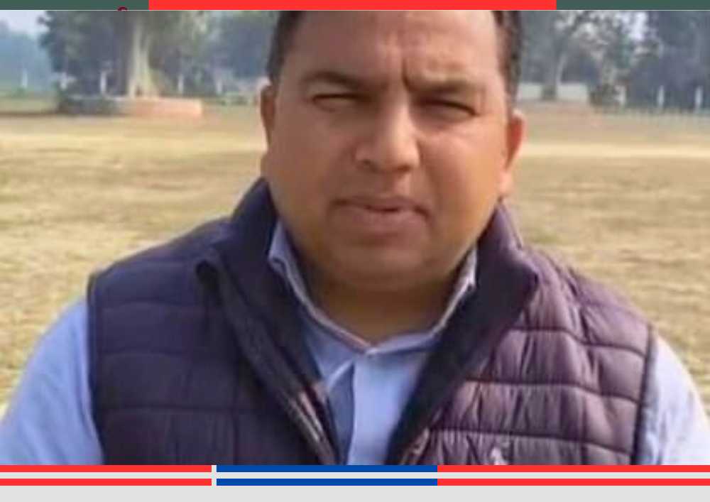 गांगूदेवर ग्राम पंचायत विकास मॉडल के तहत राष्ट्रीय सम्मान पाने वाले ग्राम प्रधान विकास सिंह।