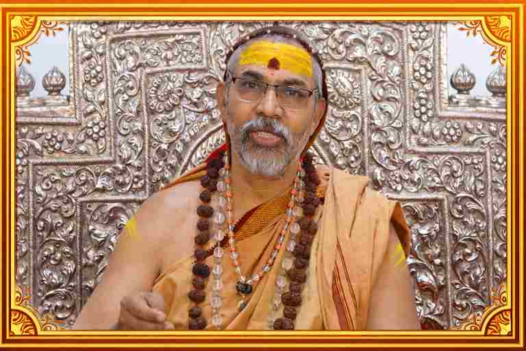 माघ मेला विवाद को लेकर शंकराचार्य स्वामी अविमुक्तेश्वरानंद सरस्वती की लैंडस्केप तस्वीर