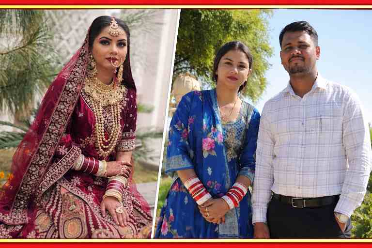 हनीमून मर्डर केस में आरोपी पत्नी अंजू की शादी और पति के साथ की तस्वीर, हत्या से पहले और बाद का दृश्य