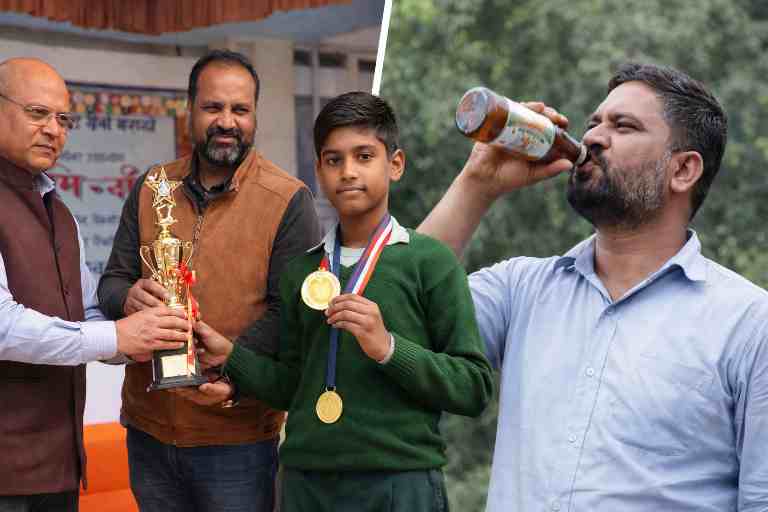 पूर्व माध्यमिक विद्यालय सरैया प्रथम के छात्र की उपलब्धि और शिक्षक से जुड़ा वायरल वीडियो दर्शाती समाचार प्रतीकात्मक तस्वीर